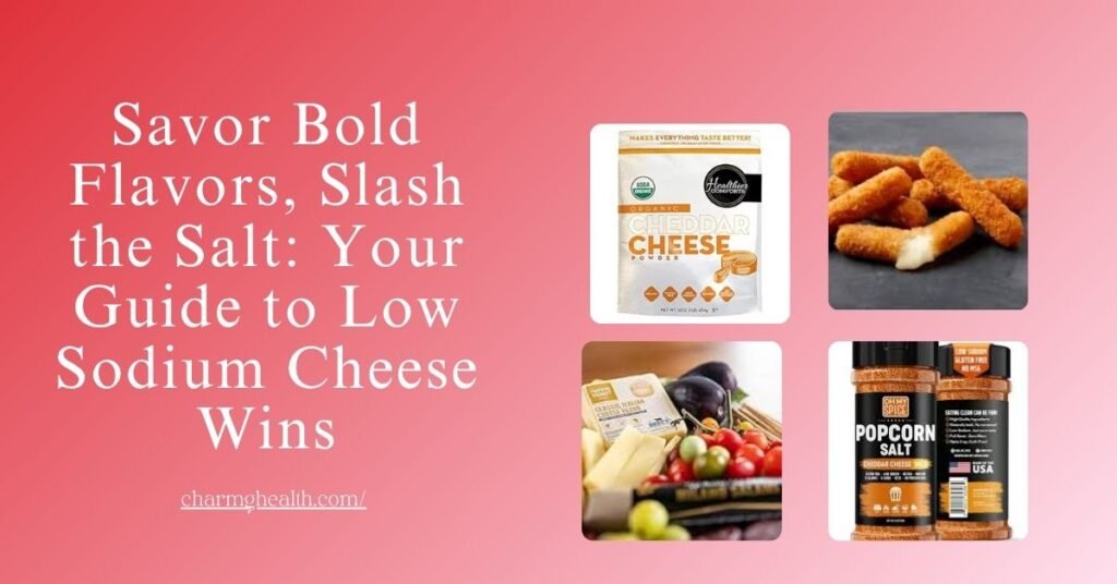 Low Sodium Cheese Choices: Flavorful Picks for Heart-Healthy Diets