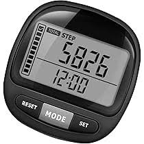 DonDofla 3D Pedometer Step Counter for Walking and Miles