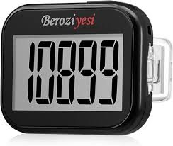 3D Pedometer for Walking with Removable Clip and Lanyard