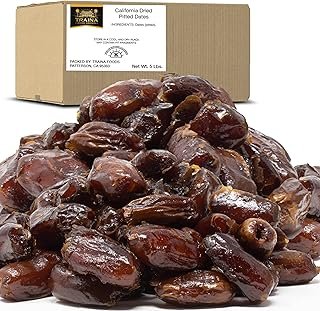 Traina Home Grown California Dried Pitted Dates (5 lbs)