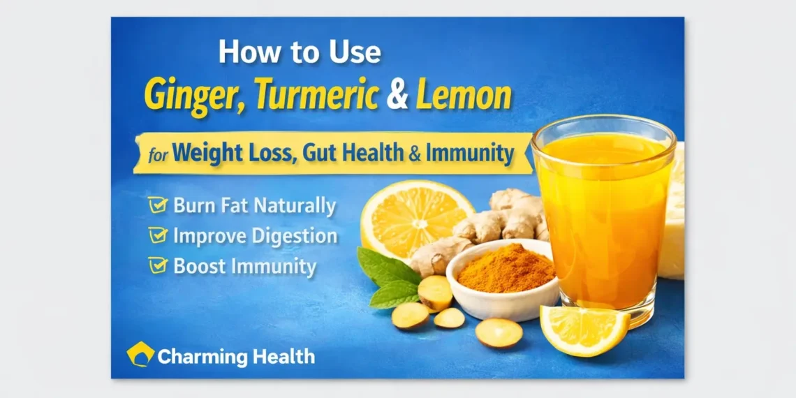 ginger turmeric lemon for weight loss