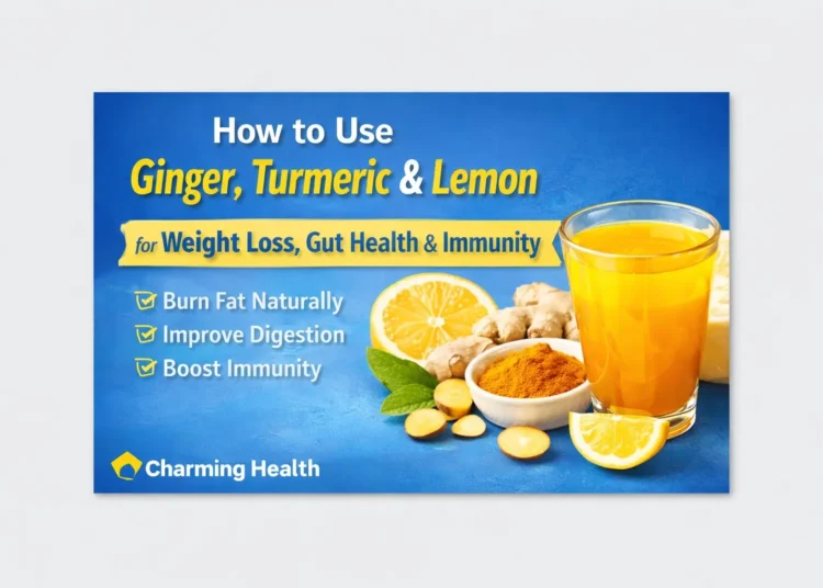 ginger turmeric lemon for weight loss