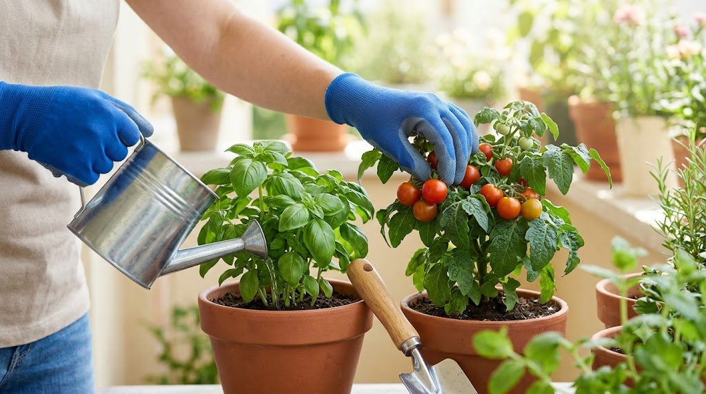 hands on home gardening