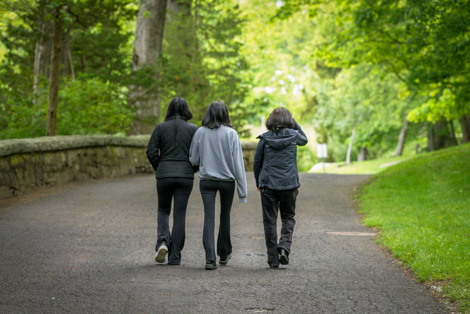Woman walking outdoors for healthy weight loss